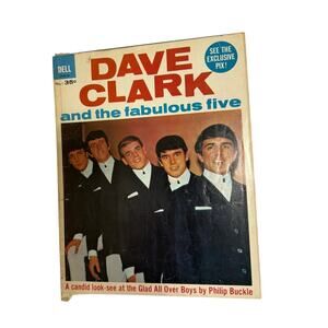Vintage Scrapbooks-Music Sheets-Magazines of  "The Dave Clark 5" Circa 1960's